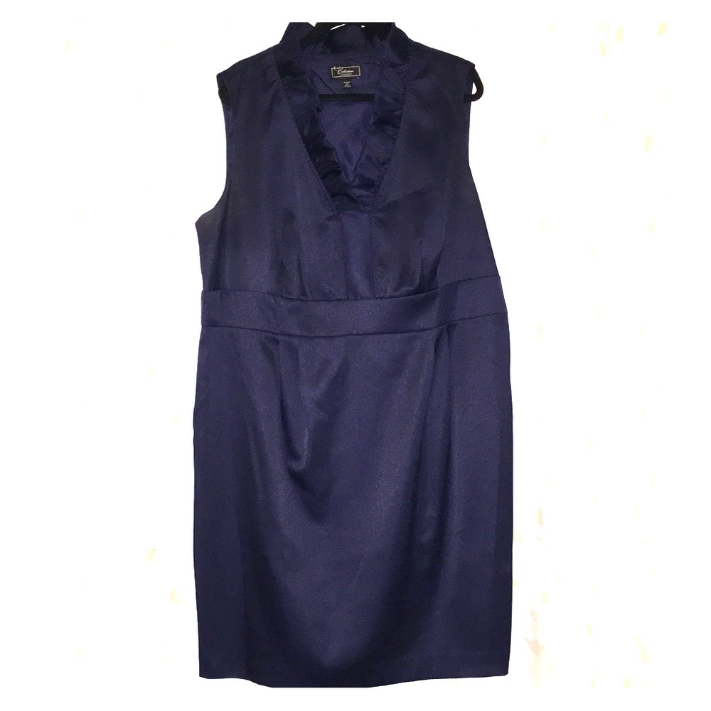 Chic deep purple dress